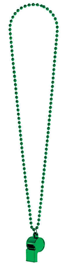 Green Whistle Chain Necklace