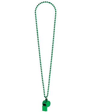 Green Whistle Chain Necklace