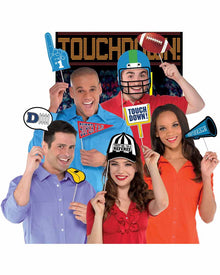 Football Photobooth and Props Pack of 14
