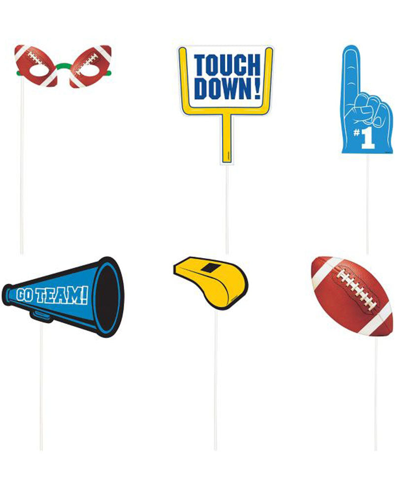 Football Photobooth and Props Pack of 14