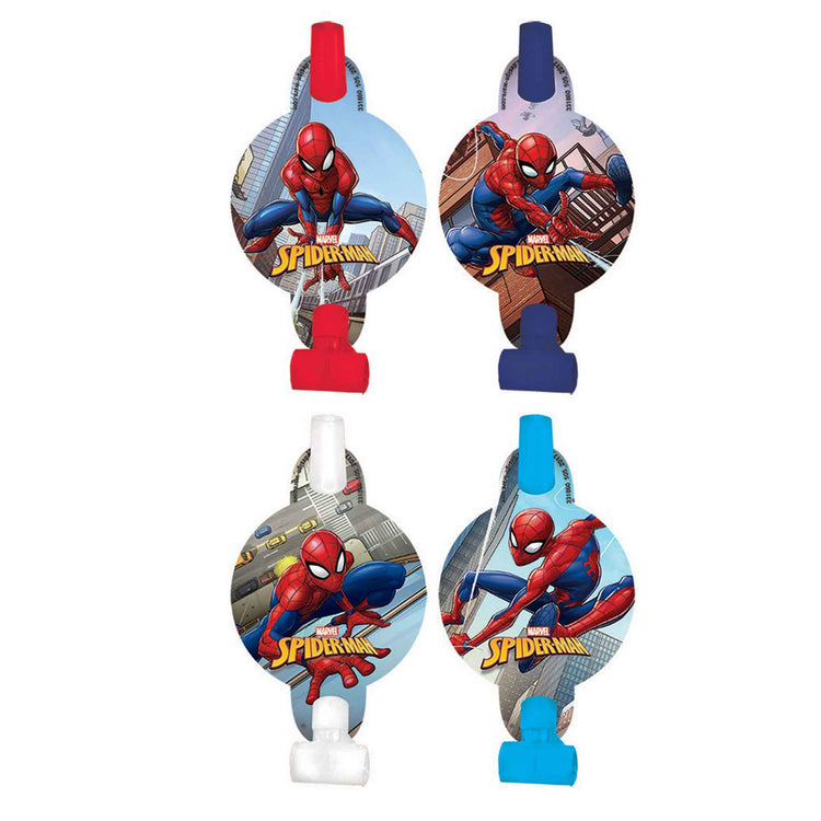 Spiderman Webbed Wonder Blowers Pack of 8