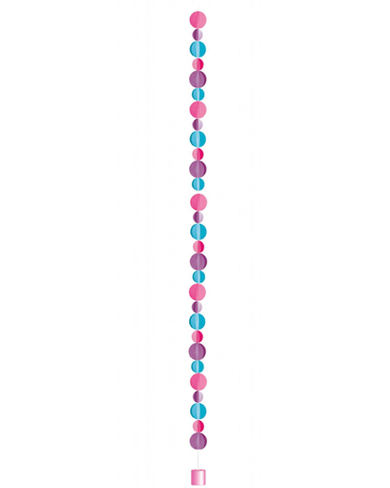 3D Dots Pastel 180cm Balloon Tail Weight