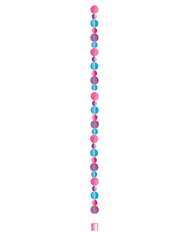 3D Dots Pastel 180cm Balloon Tail Weight
