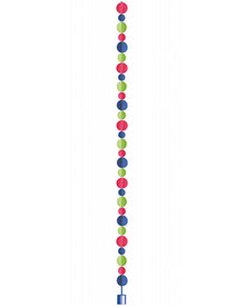 3D Dots Primary 1.8m Balloon Tail Weight