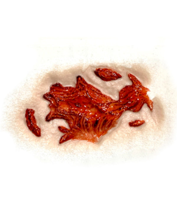 3D Gash Medium FX Appliance Transfer Prosthetic Wound