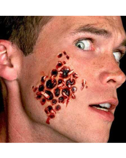 3D Trypophobia with Maggots FX Appliance Transfer Prosthetic