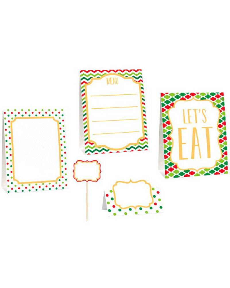 Christmas Buffet Decorating Kit