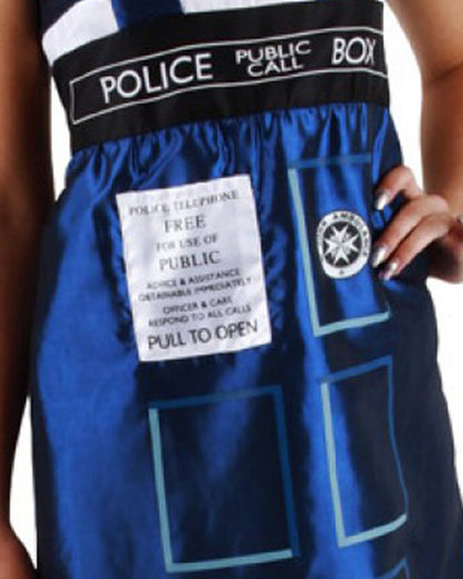 Doctor Who Tardis Dress Womens Costume