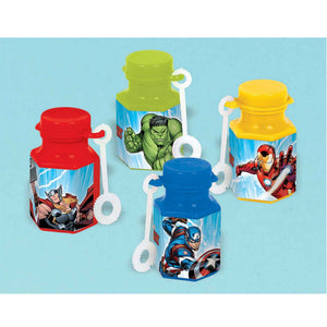 Marvel Epic Avengers Mini Bubbles Favours Pack of 12