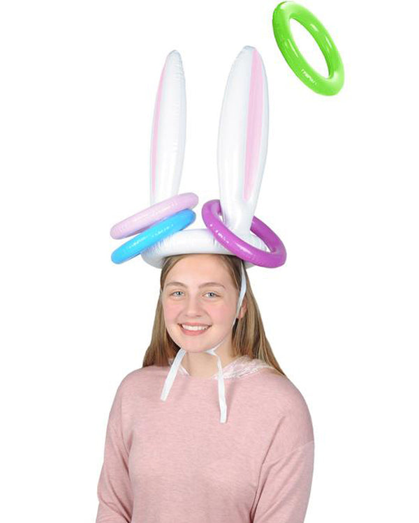 Inflatable Bunny Ears Ring Toss