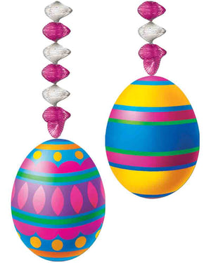 Easter Egg Dangling Decorations Pack of 2