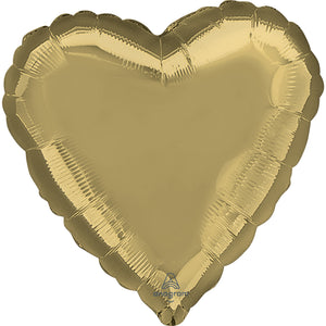 45cm Standard Heart HX White Gold S15