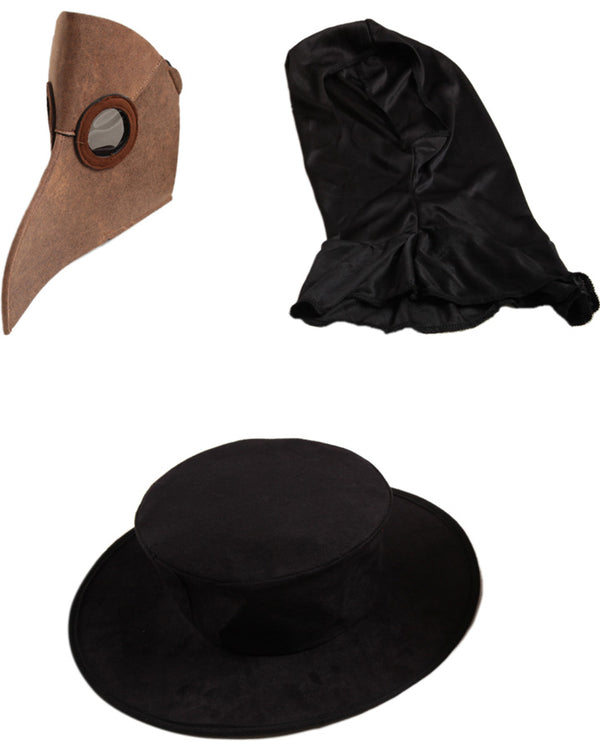 Plague Doctor Mask and Hat