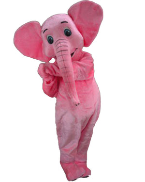 Pink Elephant Professional Mascot Costume