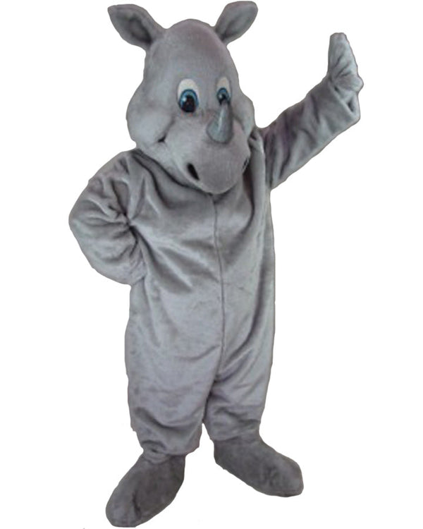 Happy Rhino Professional Mascot Costume