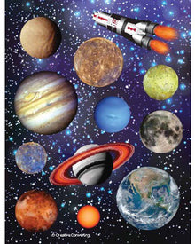 Space Blast Sticker Sets Pack of 4