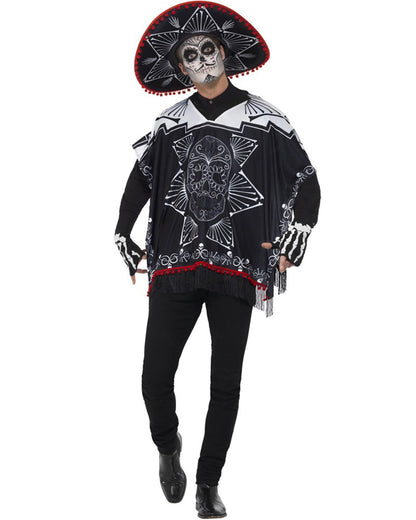 Day Of The Dead Bandit Mens Costume