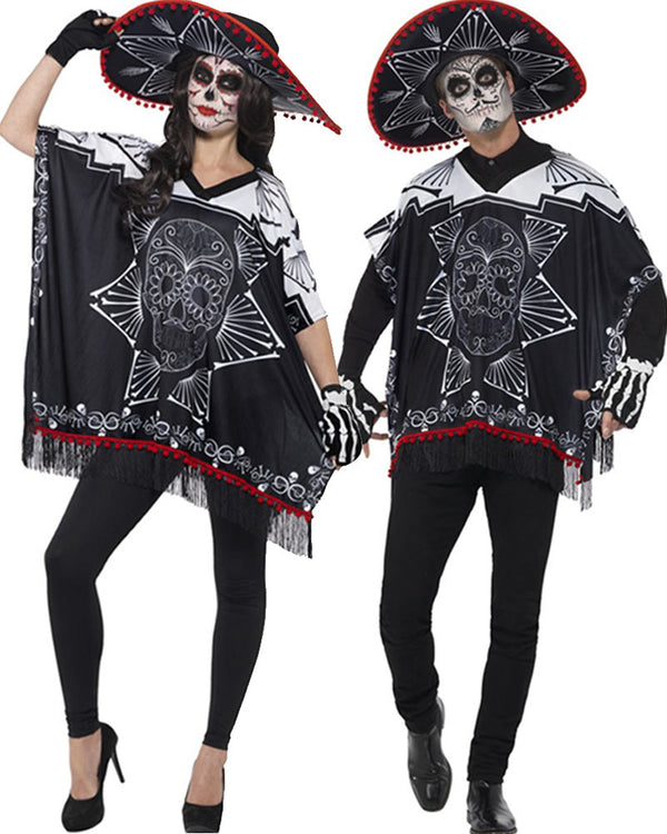 Day Of The Dead Bandit Mens Costume