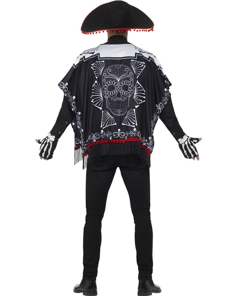Day Of The Dead Bandit Mens Costume