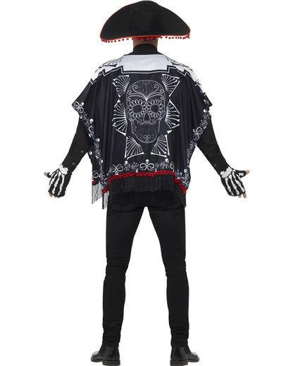 Day Of The Dead Bandit Mens Costume