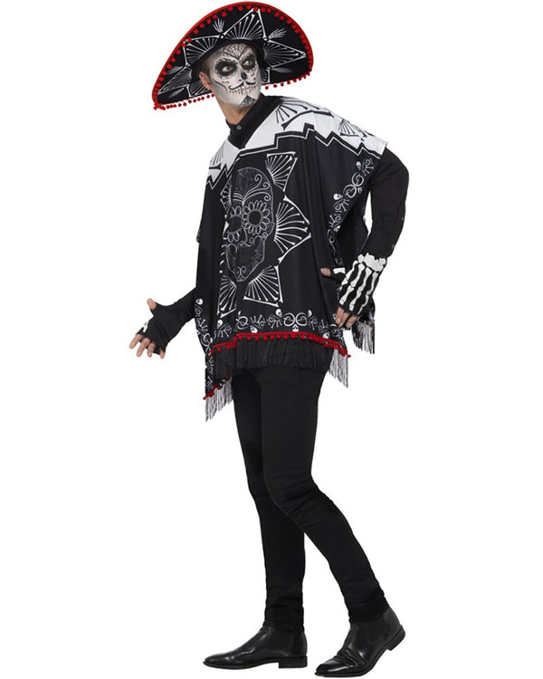 Day Of The Dead Bandit Mens Costume