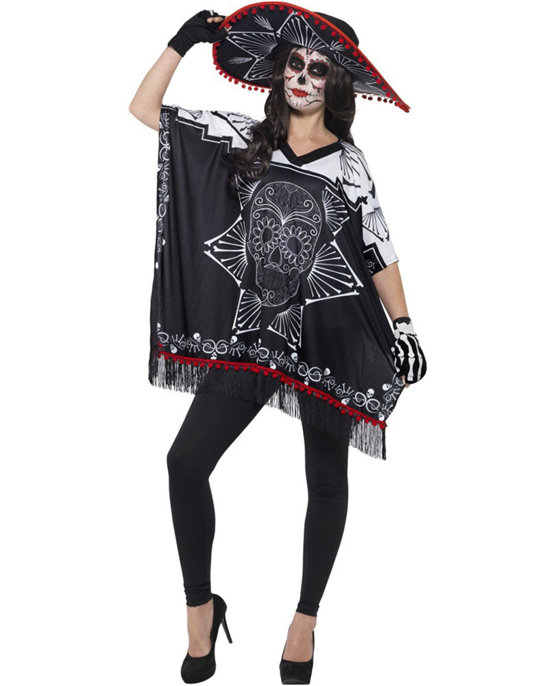 Day Of The Dead Bandit Mens Costume