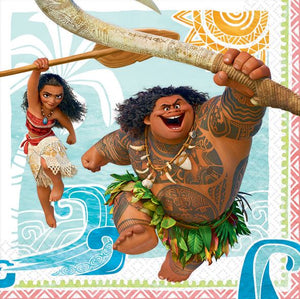 Moana Lunch Napkins Pack of 16
