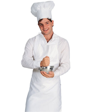 White Chef Apron