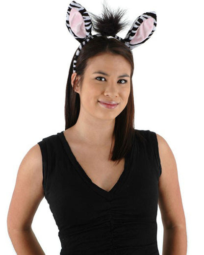 Zebra Ears and Tail Deluxe Set