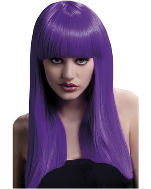 Alexia Professional Long Purple Wig