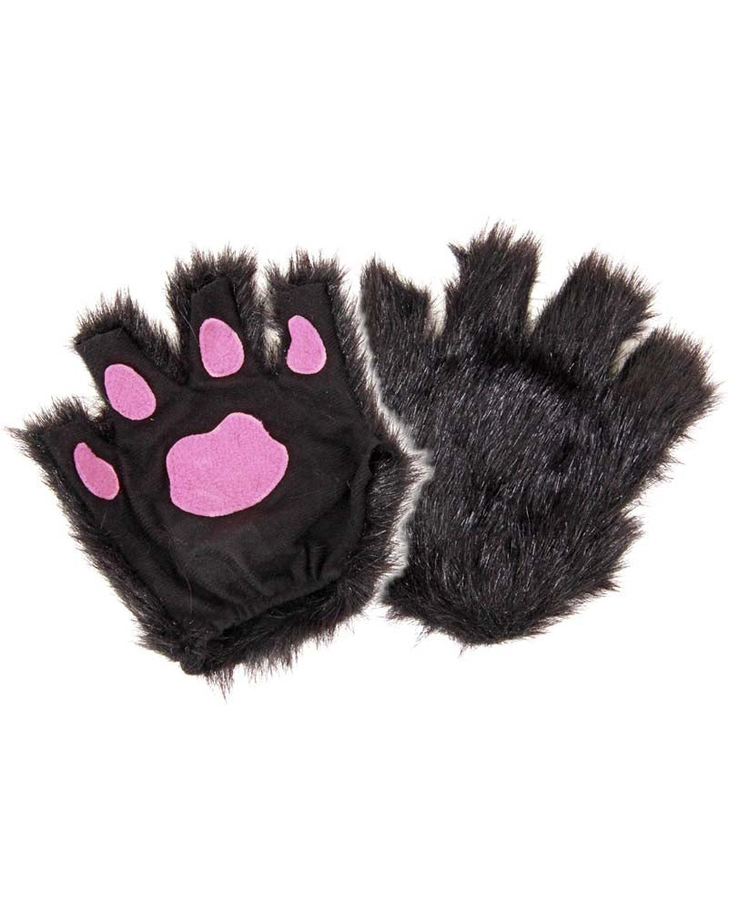 Fingerless Black Paws