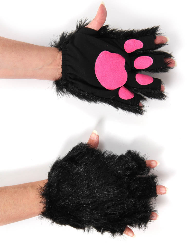 Fingerless Black Paws