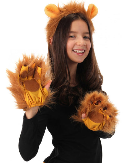Lion Brown Fingerless Paws