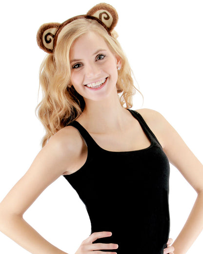 Cheeky Monkey Headband and Tail Deluxe Set