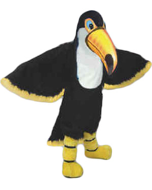 Teddy Toucan Professional Mascot Costume