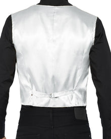 Silver Sequin Waistcoat