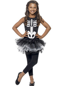 Skeleton Tutu Girls Halloween Costume