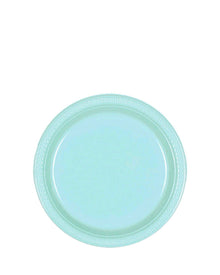 Robins Egg 18cm Plastic Plates Pack of 20
