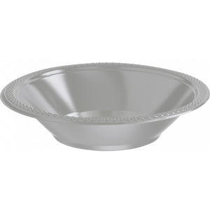 Christmas Silver 355mL Party Bowls Pack of 20