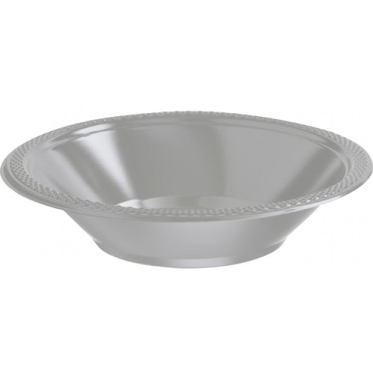 Christmas Silver 355mL Party Bowls Pack of 20