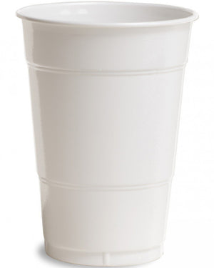 White 355ml Party Cups Pack of 20
