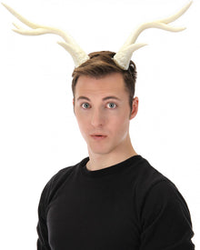 Light-Up Deer Antler White Lumenhorns