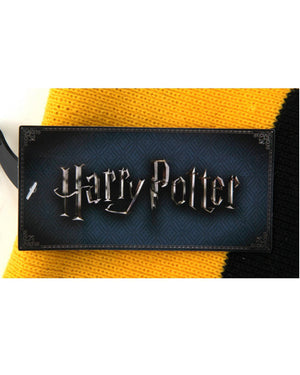 Harry Potter Hufflepuff Patch Striped Scarf