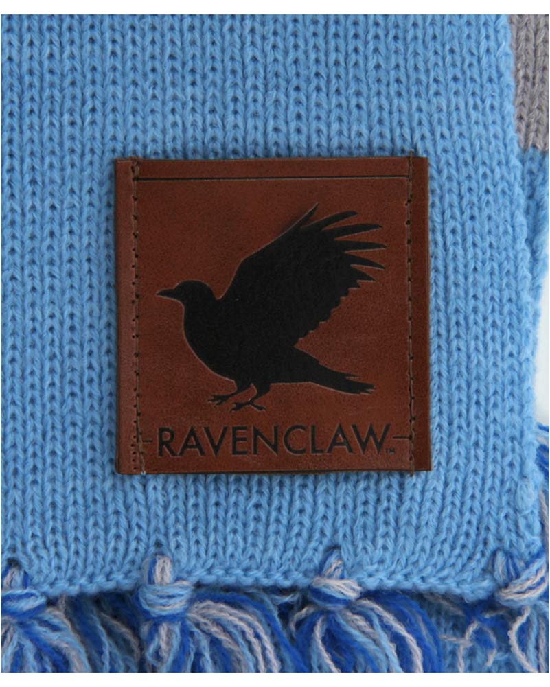 Harry Potter Ravenclaw Patch Striped Scarf