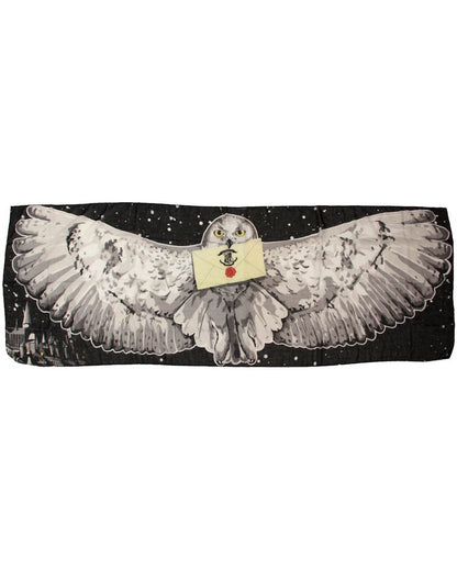 Image of Harry Potter Hedwig scarf.