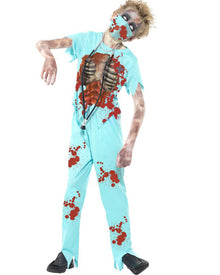 Zombie Surgeon Boys Halloween Costume