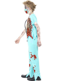 Zombie Surgeon Boys Halloween Costume