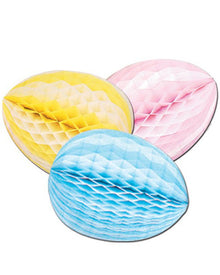Tissue Honeycomb Easter Egg 30cm