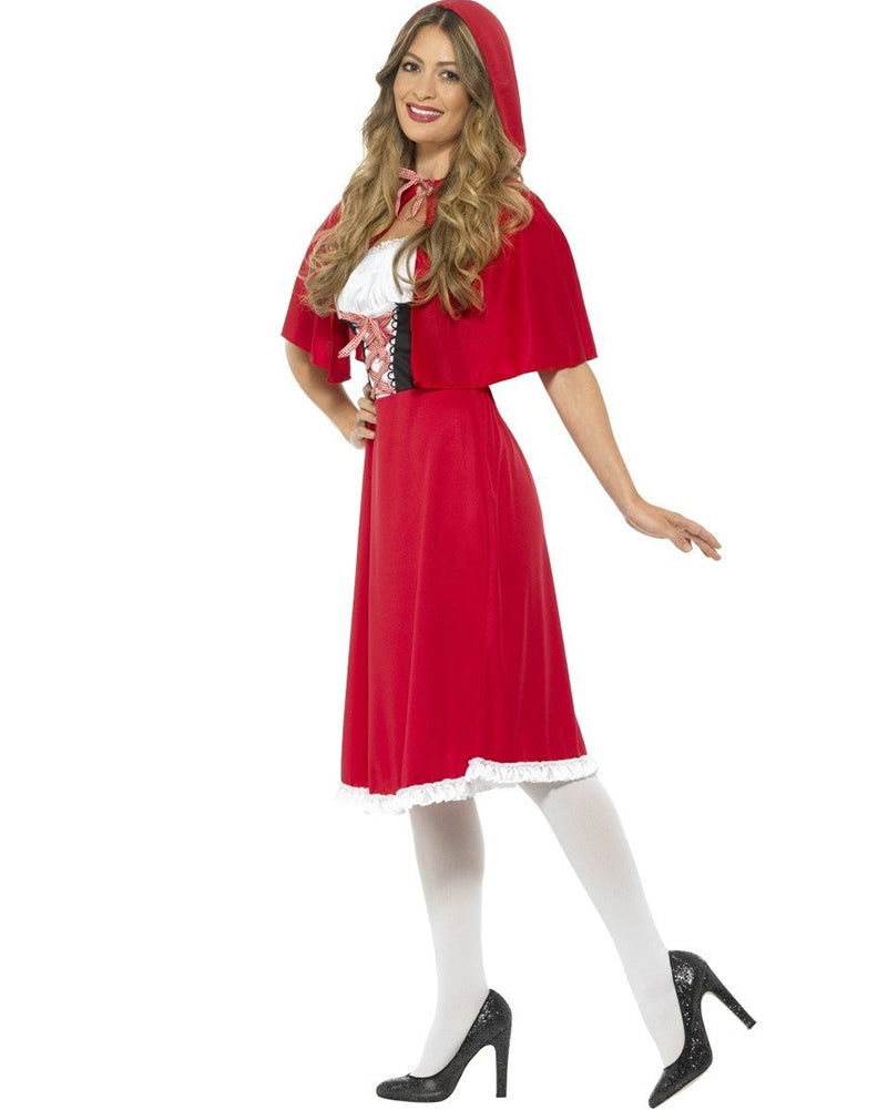 Traditional Red Riding Hood Plus Size Womens Costume
