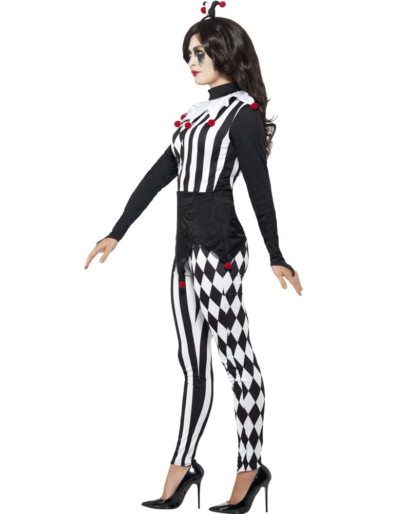 Dark Jester Womens Costume